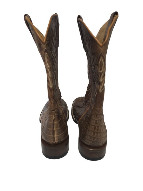Cody James Men\'s BBME-128 Exotic Caiman Tail Western Boot Brown Size 10D main image 2